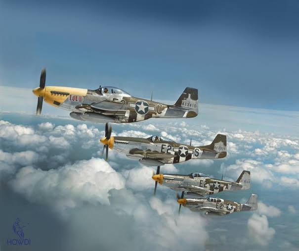 Historic propeller aircraft